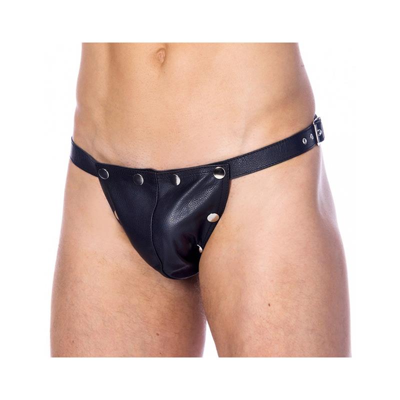 Panty Masculino de Cuero Talla Única 2