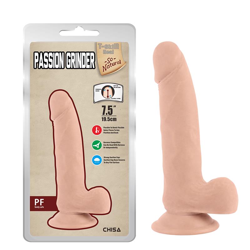 Passion Grinder Dildo Dual density 19.5cm
