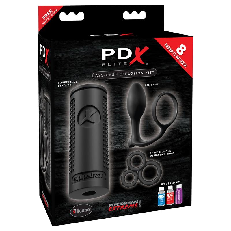 PDX Elite Kit de Masturbación Ass-Gasm