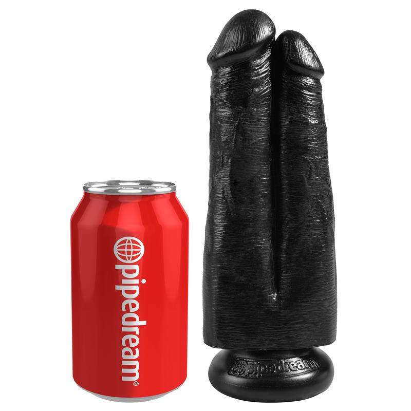 Pene Doble Two Cocks One Hole Negro 7