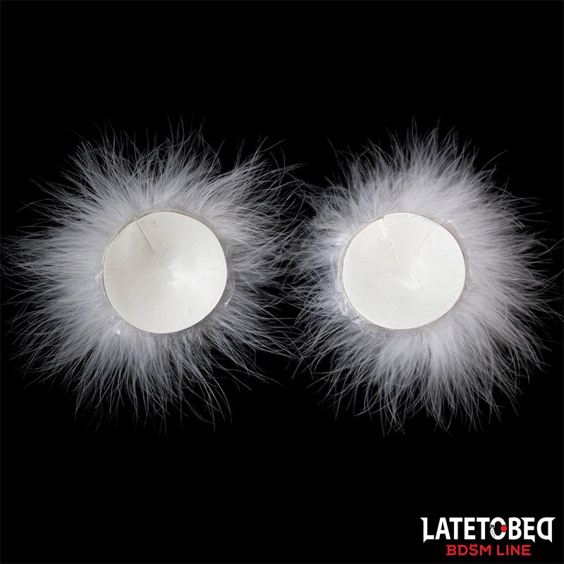 Pezoneras Autoadhesivas con Pelo, imagen 2