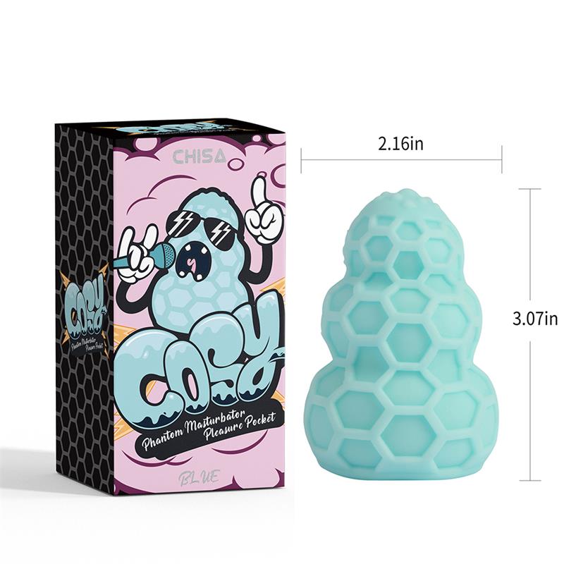 Phantom Masturbador Pleasure Pocket Azul