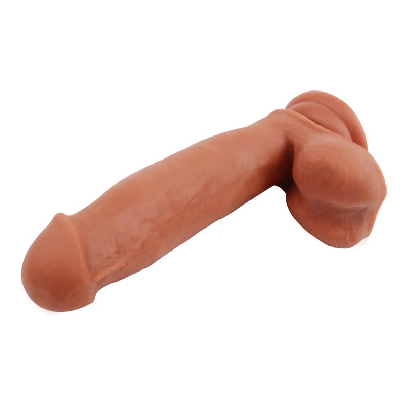 Philander Dildo Dual Density Bronceado 18cm