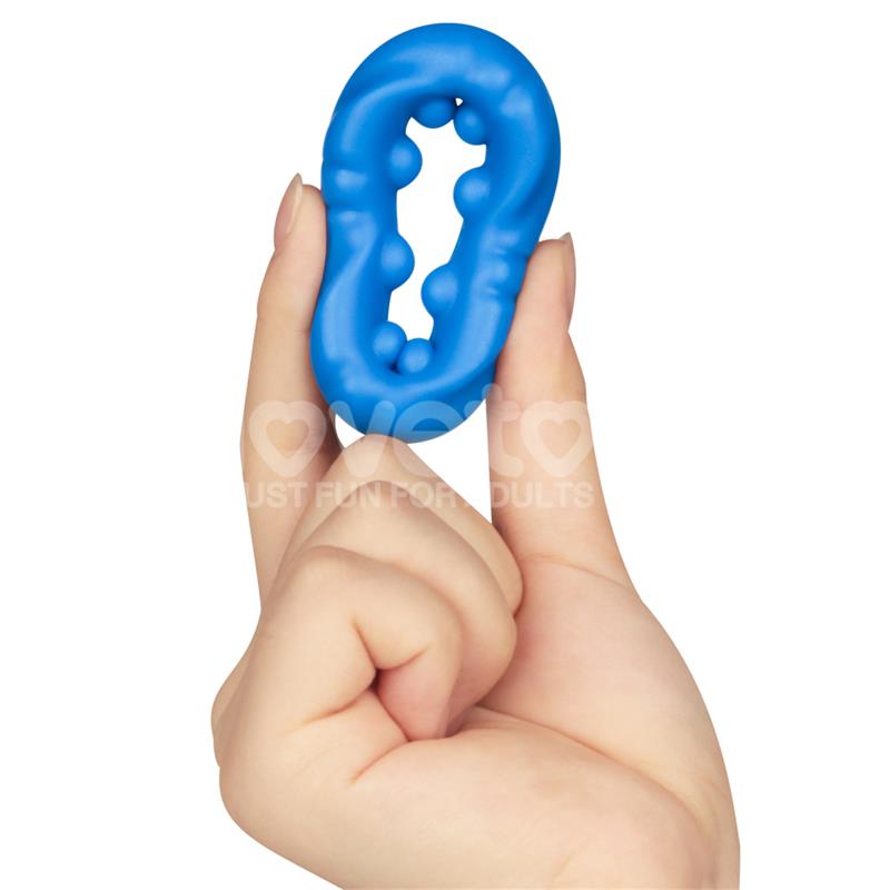 Pinnacle Pro Ridge Bump Stretcher Anillo para el Pene