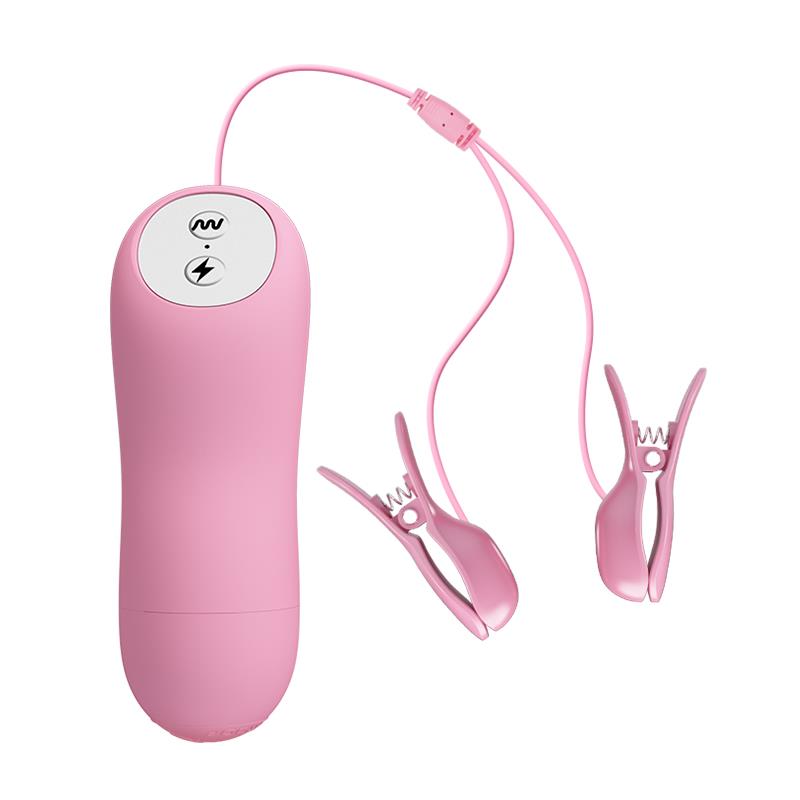 Pinza para Pezones con Vibración y Electro Shock
