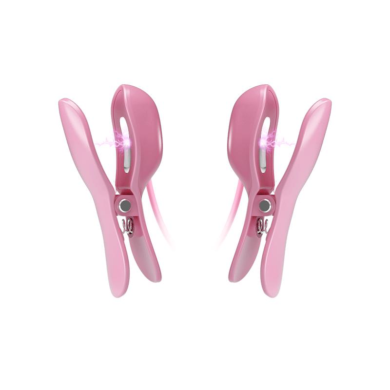 Pinza para Pezones con Vibración y Electro Shock