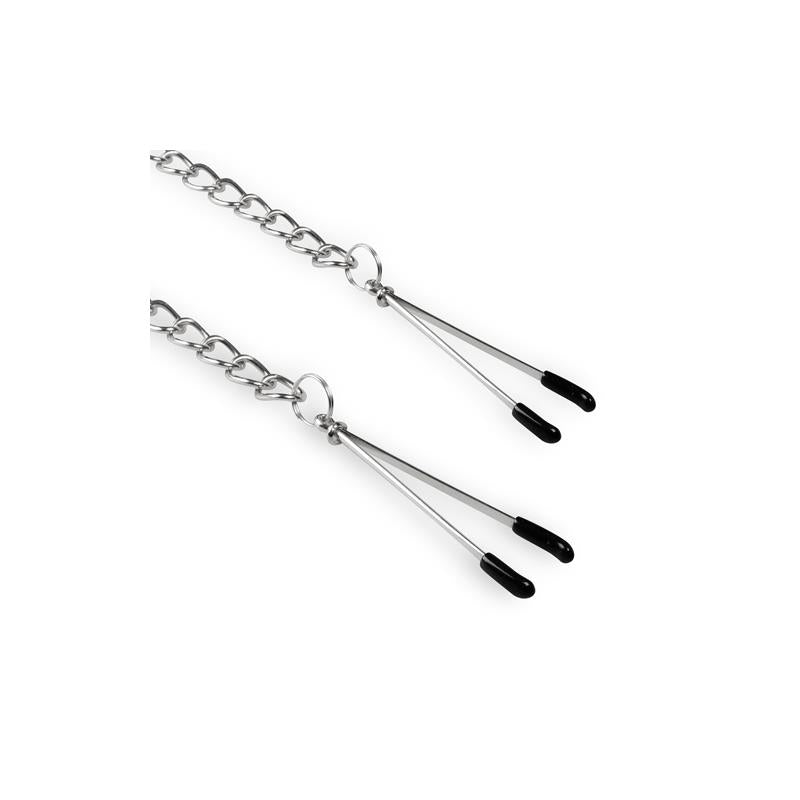 Pinzas con Cadena de Metal para Pezones 2