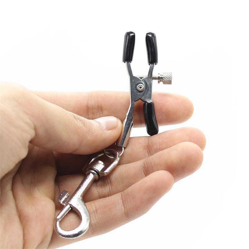 Pinzas para Pezones con Mosquetones Metal 5