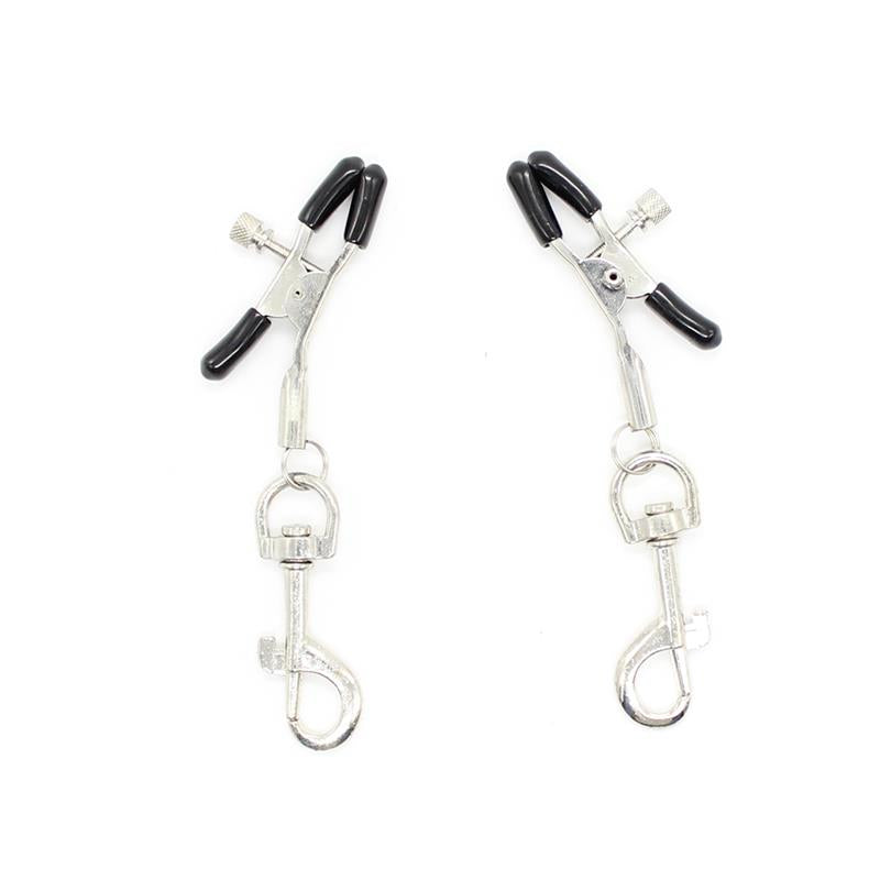 Pinzas para Pezones con Mosquetones Metal 2