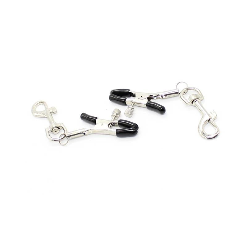 Pinzas para Pezones con Mosquetones Metal 3