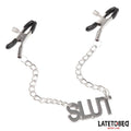 Pinzas para Pezones Lema Slut