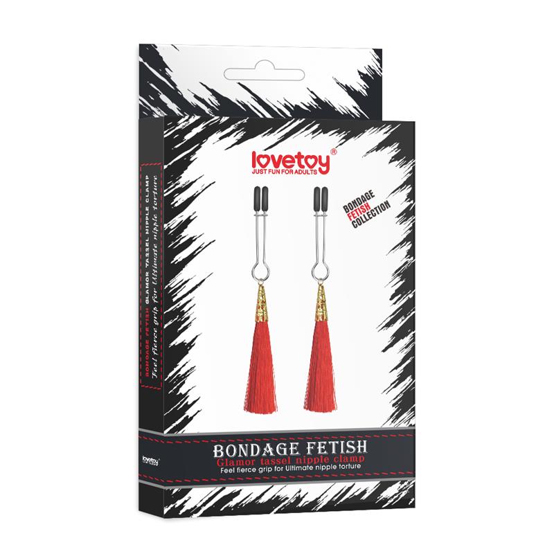 Pinzas para Pezones Rojo 5