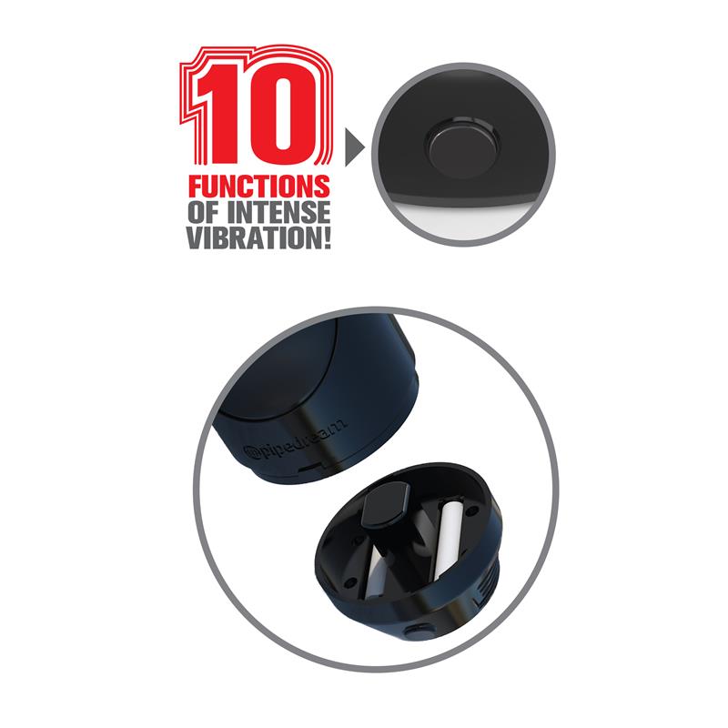 Pipedream Extreme Toyz Masturbador Vibrador Mega Grip