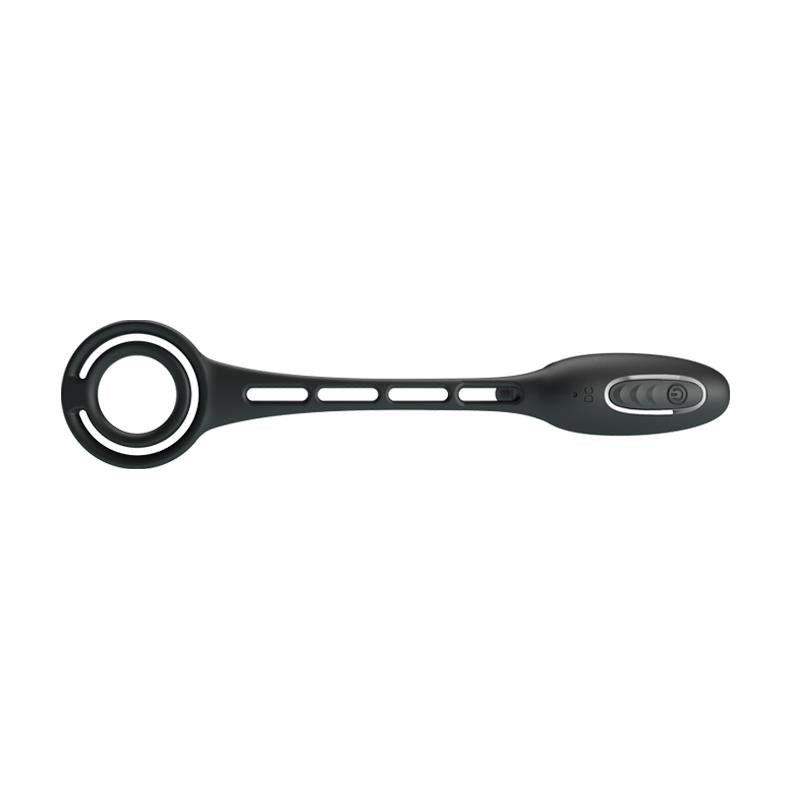 Plug Anal con Anillo para el Pene con Vibración