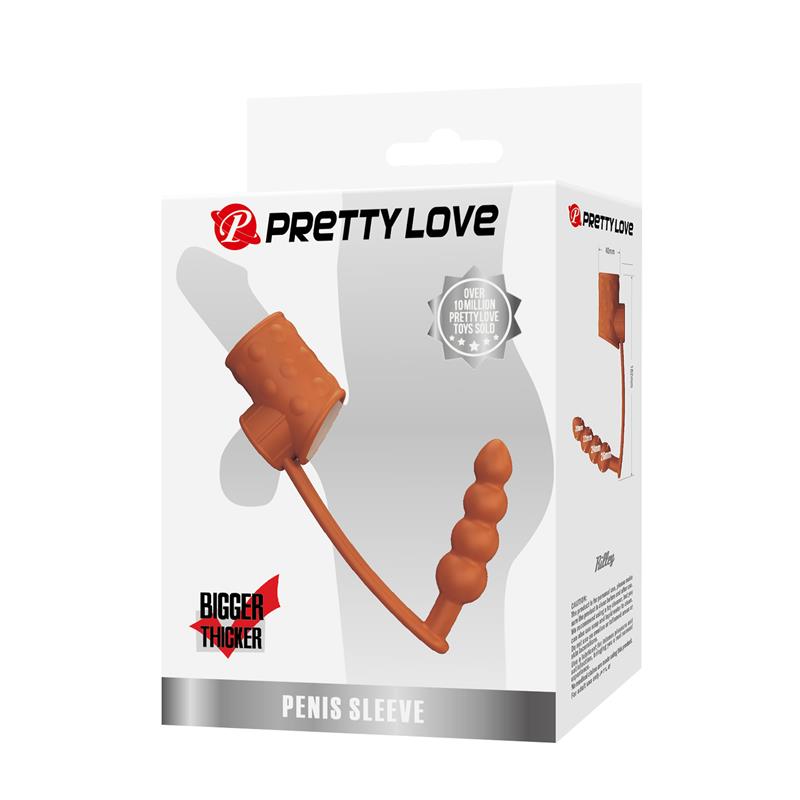 Plug Anal con Anillo para el Pene
