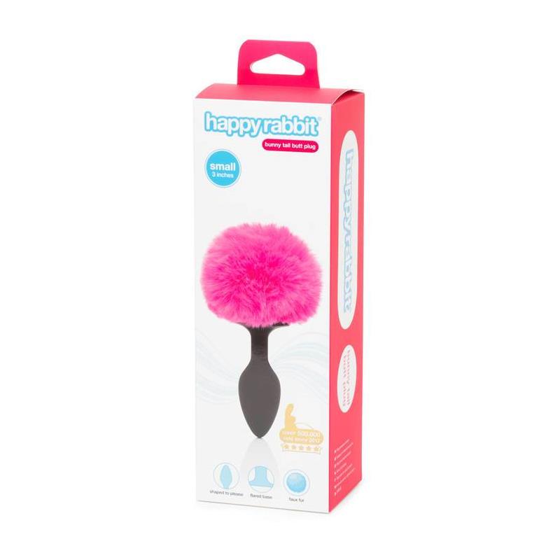 Plug Anal con Cola Color Rosa Pequeño 4