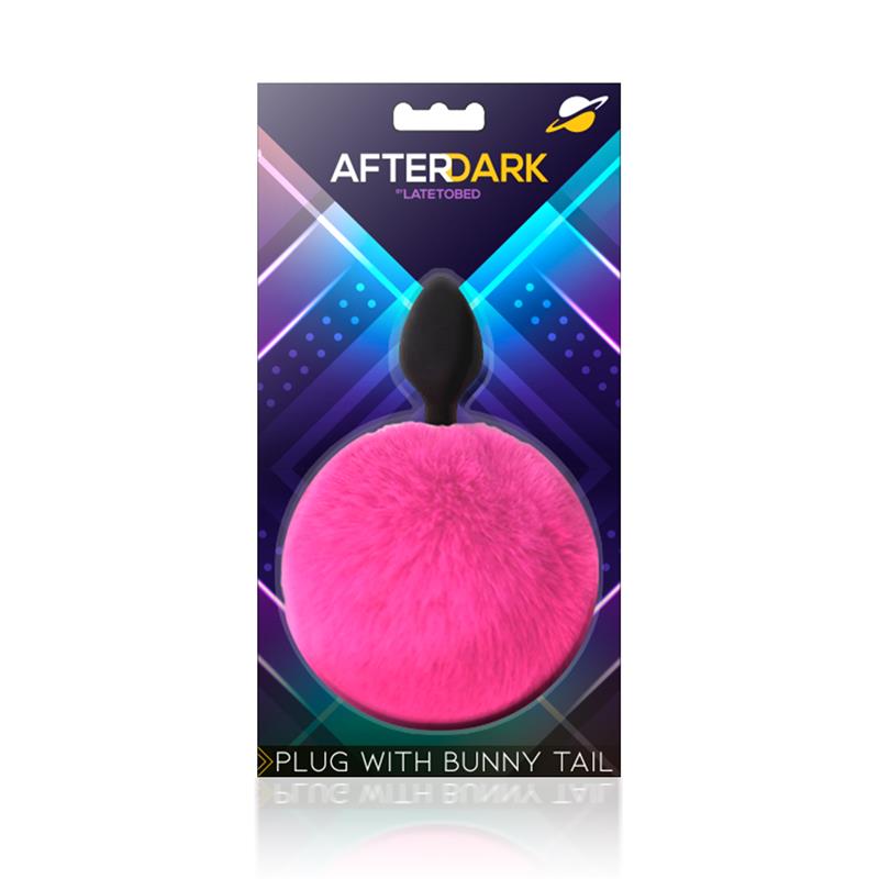 Plug Anal con Pompón Rosa Talla S 2