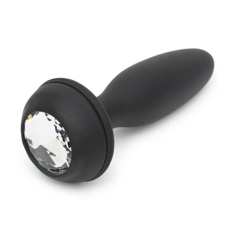 Plug Anal con Vibración Doble Base Púrpura Grande 3