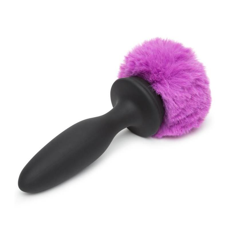 Plug Anal con Vibración Doble Base Púrpura Grande 4