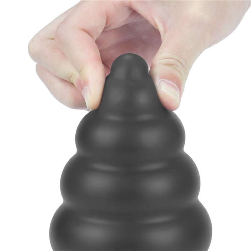 Plug Anal con Vibración King Sized 7 Negro 5
