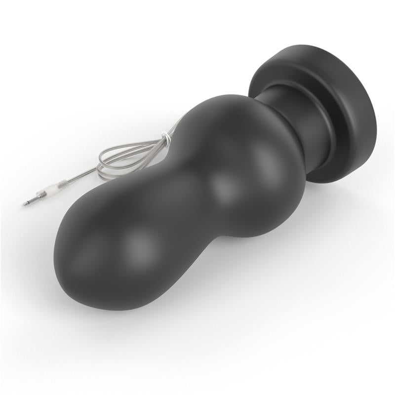 Plug Anal con Vibración King Sized 7 Negro 2