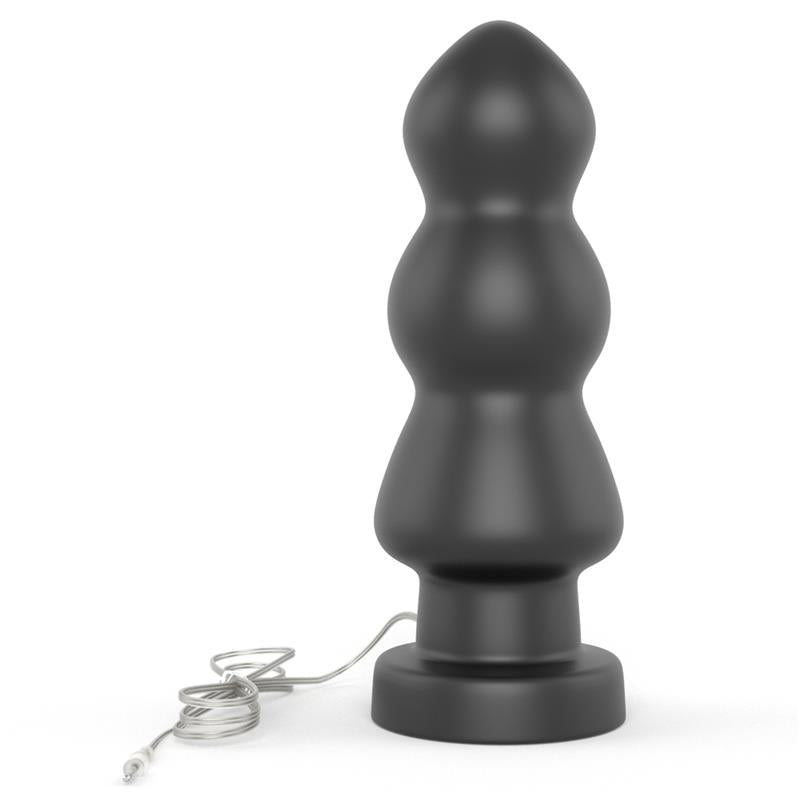 Plug Anal con Vibración King Sized 7.8 Negro 4
