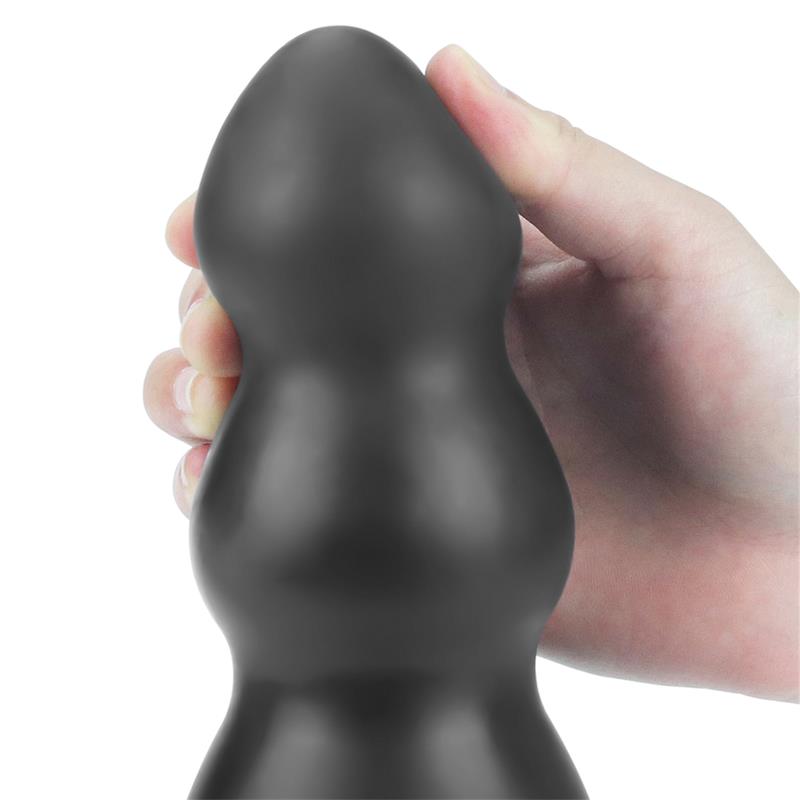 Plug Anal con Vibración King Sized 7.8 Negro 5