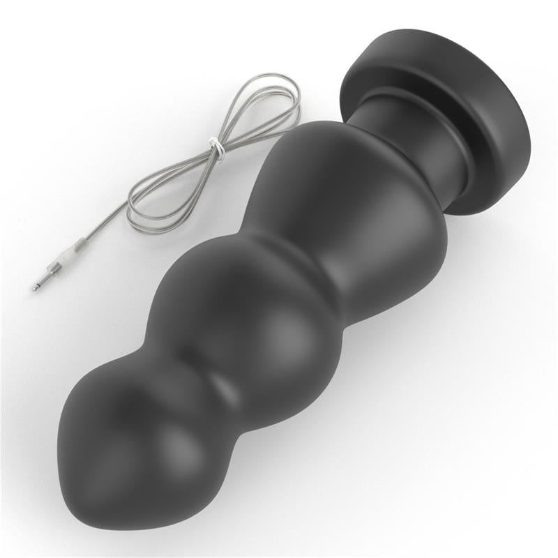 Plug Anal con Vibración King Sized 7.8 Negro 2