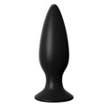 Plug Anal con Vibración Negro