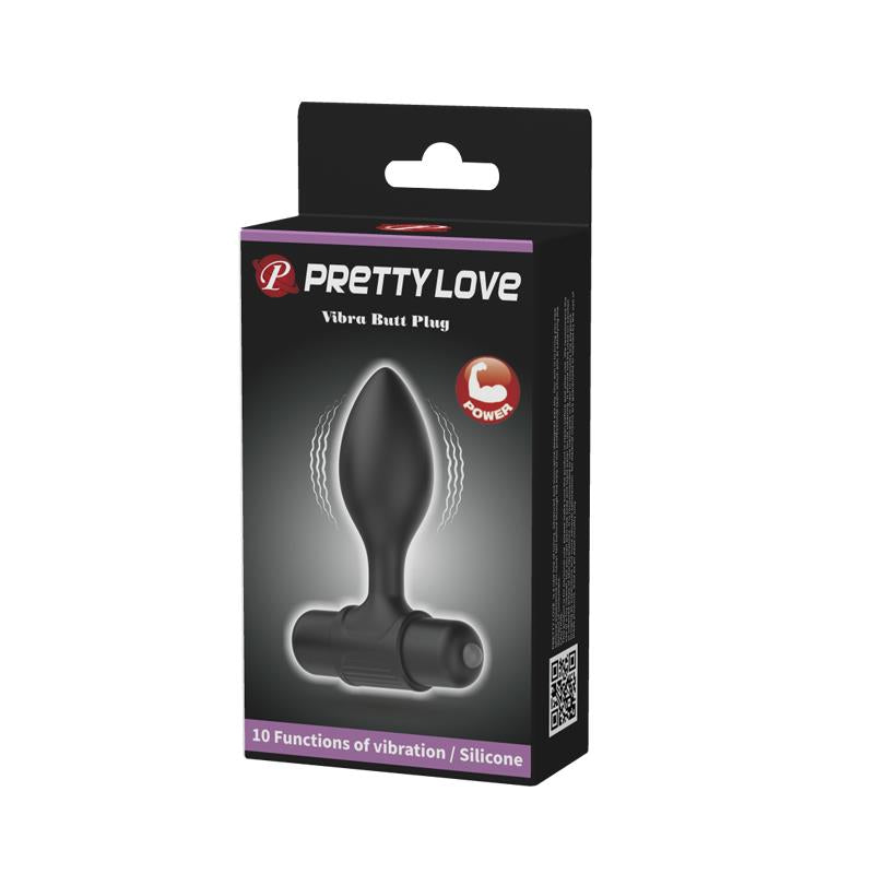 Plug Anal con Vibración Silciona 10
