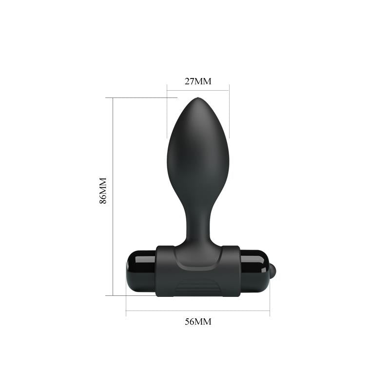Plug Anal con Vibración Silciona 7