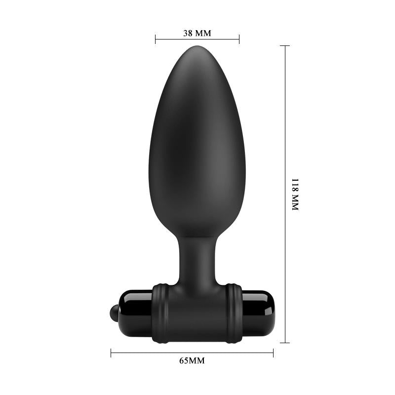 Plug Anal con Vibración Vibra Butt Plug II USB 8