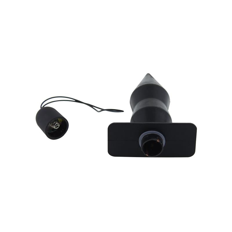 Plug Anal con Vibración y Control Remoto Negro 3