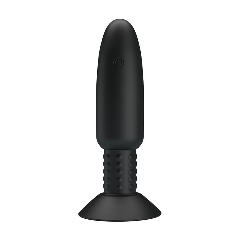Plug Anal con Vibración y Rotación con Control Remoto USB 2