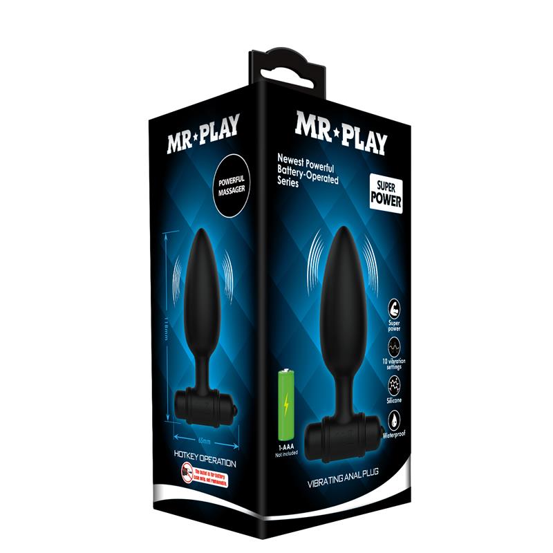 Plug Anal con Vibración