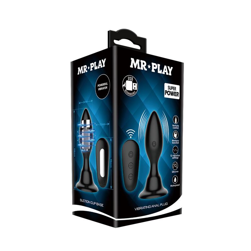 Plug Anal con Vibración 9