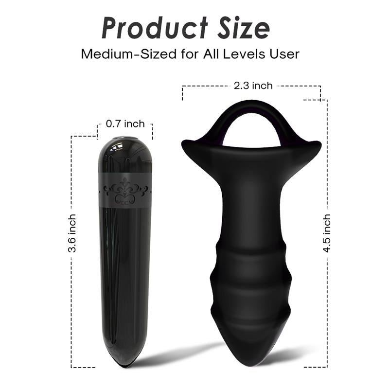 Plug Anal con Vibración 13