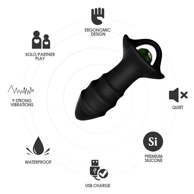 Plug Anal con Vibración 9