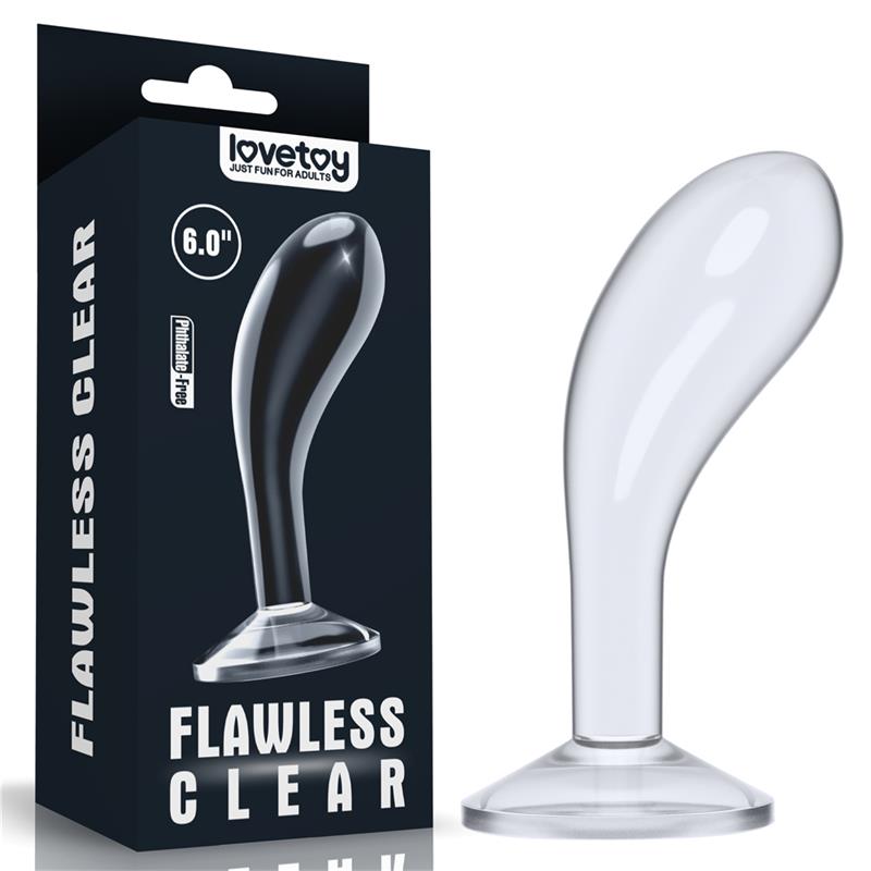 Plug Anal Flawless Clear 6 Transparente 2