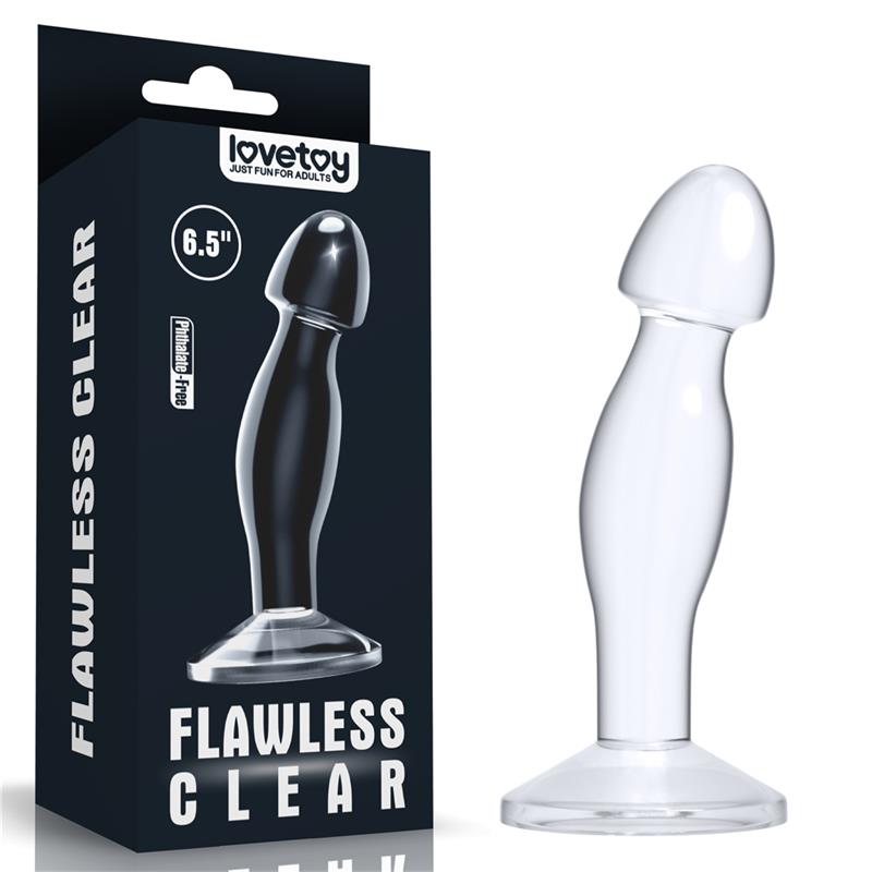 Plug Anal Flawless Clear 6.5 Transparente 2