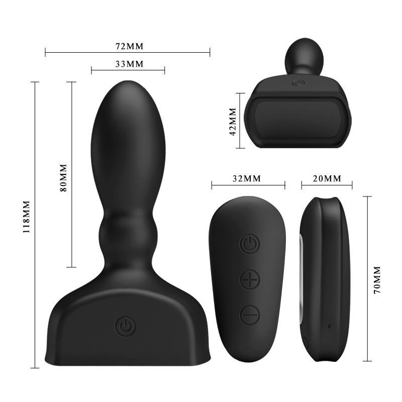 Plug Anal Inflable con Control Remoto Mr. Play 6