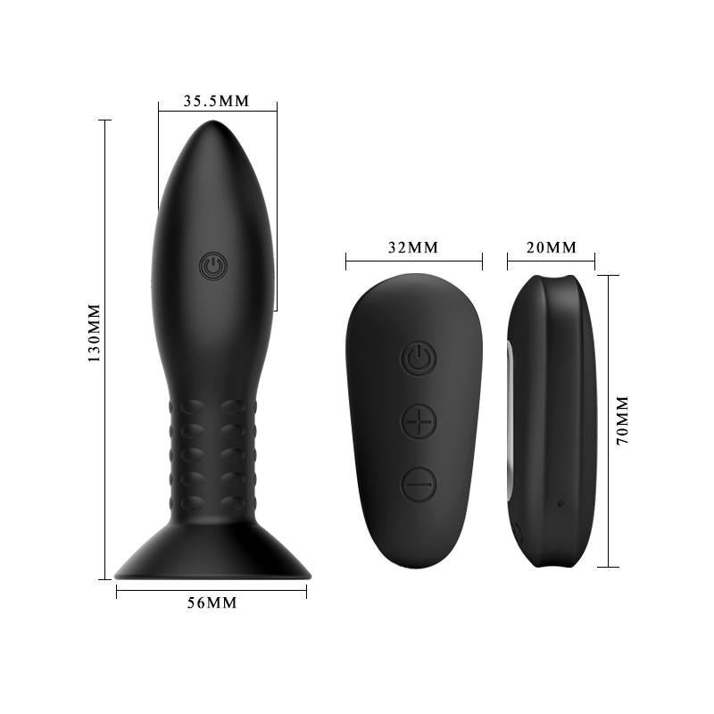 Plug Anal Inflable con Vibración y Rotación 7