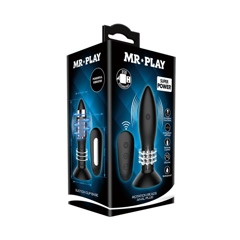 Plug Anal Inflable con Vibración y Rotación 8