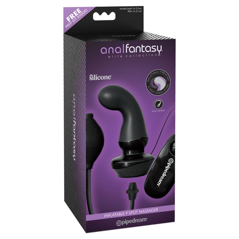 Plug Anal Inflable con Vibración