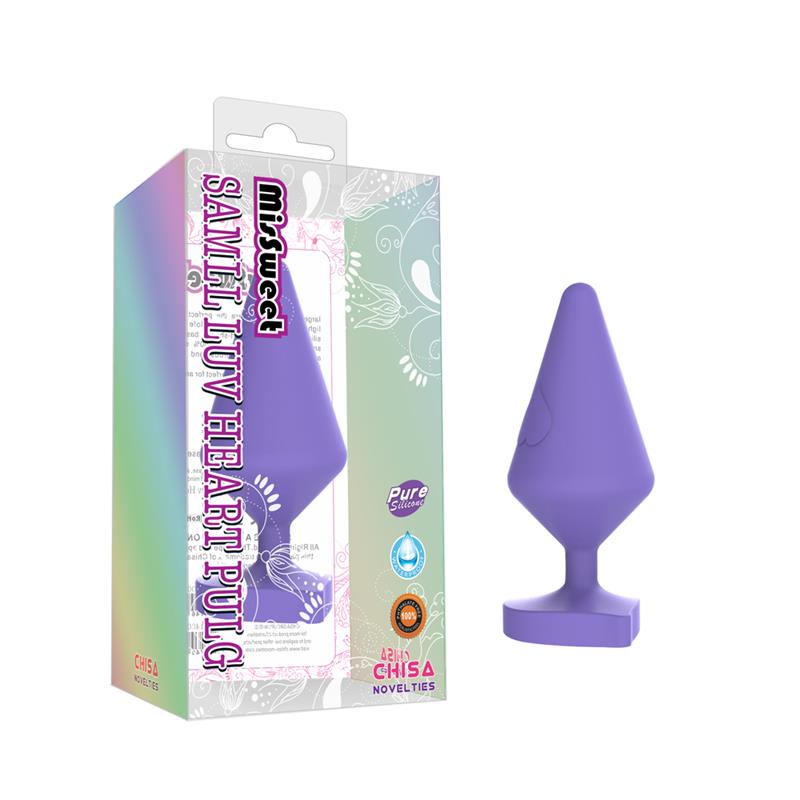 Plug Anal Luv Heart Large Purpura 3