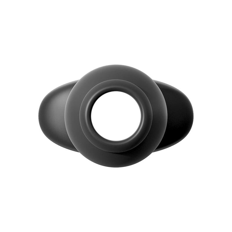Plug Anal Open Wide Tunnel Plug XL Negro