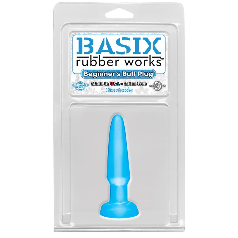 Plug Anal para Principiantes Azul