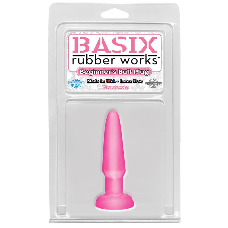 Plug Anal para Principiantes Rosa