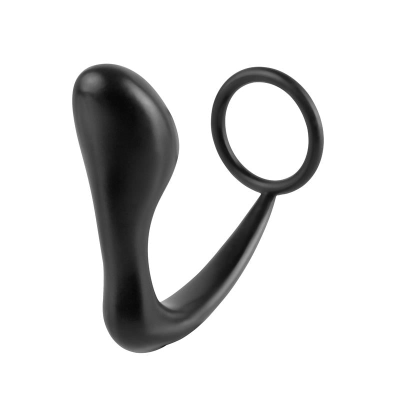 Plug Anal y Anillo Ass-Gasm Negro