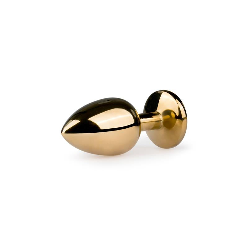 Plug con Cristal Transparente  No. 1 - Dorado 2